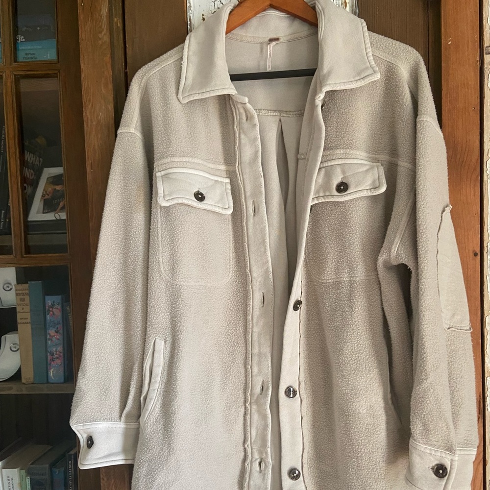 Free People Ruby Jacket | Stone | sz. Small
